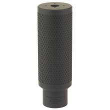 Milkman, Suppressor, 9MM, 6" Length, Titatnium, Cerakote Finish, Black, HUB Compatible Direct Thread Mount, 1/2X28 MM