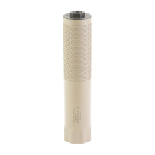 Universe-36, Suppressor, 36 Caliber, 7" Long, Inconel Construction, Matte Finish, Flat Dark Earth, HUB Compatible, 14oz, 9MM Low Back Pressure Endcap, Does Not Include Mount UNI36FDE