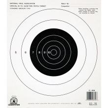 25 Yard Slowfire Paper Target 100 Per Pack
