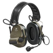 ComTac VI Defender, Electronic Earmuff, Matte Finish, Olive Drab Green, NIB (Natural Interaction Behavior) Wireless Technology, Includes Boom Microphone MT20H682FB-09NGNS