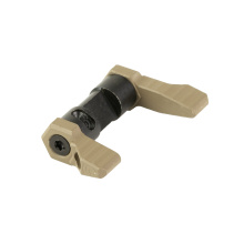 SAFE45, Ambidextrous Safety Selector, 45 Degree, Cerakote Finish, Flat Dark Earth, For AR-15/AR-10/LR 308 SAFE45-FDE