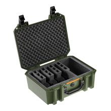 V300PF5 Vault Pistol Case, Pre Cut Polyurethane Foam, Polymer Construction, Olive Drab Green, 17.54"x14.21"x7.16", 7.39 lbs VCV300-0060-ODG