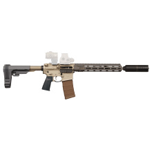 Sugar Weasel, Semi-automatic Pistol, AR, 223 Remington/556NATO, 13" Threaded Barrel, Pistol Brace, Flat Dark Earth, 30 Rounds SW-556-13IN-PISTOL