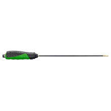 Cleaning Rod, Fits Universal Pistols, 12", 8-32 Threads, 1 Piece Carbon Fiber, Plastic Tube 16222