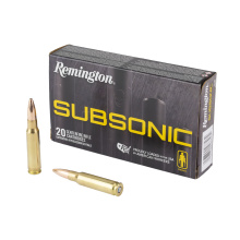 Subsonic, 308 Winchester, 190 Grain, Subsonic Bonded Hollow Point, 20 Rounds per Box 27746