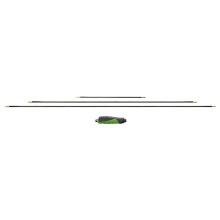 Cleaning Rod Set, Universal Fit, 3 Count Cleaning Rods - (1) 12" (1) 36" (1) 40", 8-32 Threads, 1 Piece Carbon Fiber, Plastic Tube R16229