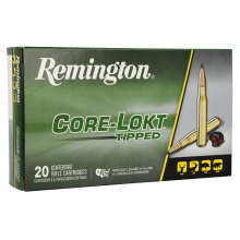 Core Lokt Tipped, 7MM-08, 140 Grain, Core-Lokt Polymer Tip, 20 Round Box R20039