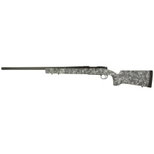 700, Long Range, Bolt Action Rifle, 6.5 Creedmoor, 26" Threaded Barrel, Matte Finish, Black, Timney Impact700 Trigger, HS Precision Stock, Grey with Black & White Speckles, 4 Rounds, Right Hand R84170