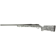 700, Long Range, Bolt Action Rifle, 300 Remington Magnum, 26" Threaded Barrel, Matte Finish, Black, Timney Impact700 Trigger, HS Precision Stock, Grey with Black & White Speckles, 3 Rounds, Right Hand R84176