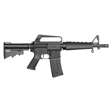 A1 Carbine SBR, Semi-automatic, Short Barreled Rifle, 223 Remington/5.56 NATO, 10.5" Barrel, Threaded 1/2X28, A1 Flash Hider, Anodized Finish, Black, RRA A1 Pistol Grip, M4 Stock, 30 Rounds, 1 Magazines, Includes Front Sling Swivel and RRA Case AR2204