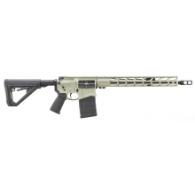 SFAR, Small-Frame Autoloading Rifle, Semi-automatic Modern Sporting Rifle, 762NATO/308 Winchester, 16.1" Threaded Barrel, 1:10" RH Twist, 5/8"-24 Thread Pattern, Cerakote Finish, Desert Verde, Magpul MOE SL Stock, Magpul MOE Grip, 15" Lite Aluminum Free-