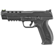 American, Semi-automatic, Striker Fired, 9MM, 5" Barrel, Polymer Frame, Black Finish, (2) 17 Round Mags, Adjustable Rear Sight & Fiber Optic Front 08672