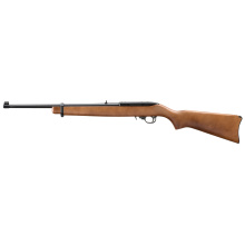 10/22, America's 250th Anniversary Edition, Rifle, Semi-automatic, .22 LR, 18.5" Cold-Hammer Forged Barrel, 1:16 Twist, Satin Finish, Black, Hardwood Stock, Adjustable Rear Sight, Gold Bead Front Sight, 10 Rounds, "Made in the 250th Year of American Libe