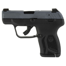 LCP MAX, Single Action Only, Semi-automatic, Polymer Frame Pistol, Compact, 380ACP, 2.75" Barrel, Cerakote Finish, Cobalt Kinetic Slate Blue, Tritium Front Sight with White Outline and Drift Adjustable Rear Sight, Integrated Trigger Safety, 10 Rounds, 1