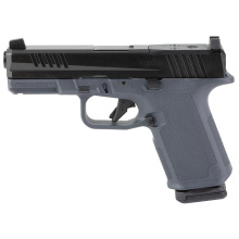 RXM, Striker Fired, Semi-automatic, Polymer Frame Pistol, Full Size, 9MM, 4" Barrel, Nitride Finish, Black Slide, Magpul EHG Gray Frame, Optics Ready, Front Night Sight, 15 Rounds, 2 Magpul PMAG GL19 Magazines, Includes (1) Magpul Black EHG RG9 Grip (MPI