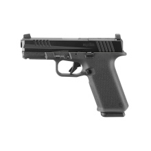 RXM, Striker Fired, Semi-automatic, Polymer Frame Pistol, Full Size, 9MM, 4" Barrel, Nitride Finish, Black Slide, Magpul EHG Black Frame, Optics Ready, Front Night Sight, 17 Rounds, 2 Magpul PMAG 17 GL9 Magazines 19442