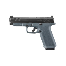 RXM, Striker Fired, Semi-automatic, Polymer Frame Pistol, Full Size, 9MM, 4.5" Barrel, Nitride Finish, Black Slide, Magpul EHG Gray Frame, Optics Ready, Front Night Sight, 17 Rounds, 2 Magpul PMAG 17 GL9 Magazines 19443