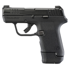 LCP MAX Pro, Semi-automatic, Double Action Only, Polymer Frame Pistol, 380 ACP, 2.8" Barrel, Nitride Finish, Black, Magpul Enhanced Handgun Grip, Drift Adjustable Rear, Tritium with White Outline Front Sight, (1)-13 Round Magazine and (1)-10 Round Magazi