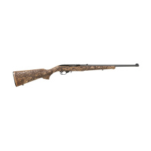 10/22 Carbine, TALO, Semi-automatic, Rifle, 22 LR, 18.5" Barrel, Black Satin, Altamont Walnut Stock, Whitetail Engraving, Gold Bead Front and Adjustable Rear Sights, 10 Rounds 31245