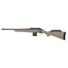 American Rifle Ranch, Generation II, Bolt Action Rifle, 300 Blackout, 16.1" Spiral Fluted Barrel, 1:7 Twist, Threaded 5/8X24, Muzzle Brake, Cerakote Finish, Cobalt, Flat Dark Earth Splatter Synthetic Stock, Manual Safety, Picatinny Rail, 10 Rounds, 1 Mag