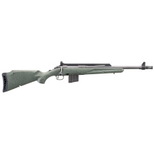 American G2 Scout, Bolt Action Rifle, 350 Legend, 16.1" Threaded Barrel, 1/2x28 Thread Pitch, 1:16 Twist, Cerakote Finish, Cobalt, AR Style Sights, Scout Length Scope Base, 5 Rounds, 1 Magazine 46968