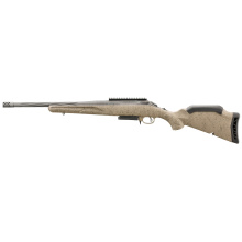 American Generation II Ranch, Bolt Action Rifle, 243 Winchester, 16.1" Spiral Fluted Barrel, 1:9 Twist, Threaded 5/8X24, Muzzle Brake, Cerakote Finish, Cobalt, Flat Dark Earth Splatter Synthetic Stock, Manual Safety, 3 Rounds, 1 Magazine 46997