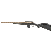 American Generation II Prairie, Bolt Action Rifle, 22ARC, 20" Threaded Barrel, 1/2x28" Thread Pitch, 1:7 Twist, Cerakote Finish, Bronze, Black Splatter Synthetic Stock, Manual Safety, Picatinny Rail, 10 Rounds, 1 Magazine 46998
