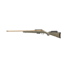 American Rifle Generation II Predator, Bolt-Action Rifle, 223 Remington, 22" Spiral Fluted Threaded Barrel, 1/2X28 Thread Pitch, Cerakote Finish, Burnt Bronze, Green Splatter Synthetic Stock, 5 Rounds, Flush-Fit Magazine 56909