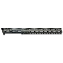 Upper/Handguard Set, Cerakote Finish, Gray, Fits AR-15, Includes 14" MLOK Handguard, Radian Raptor-SD Charging Handle R0625