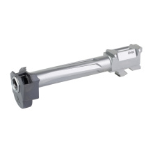 RAMJET Fluted Barrel with AFTERBURNER Muzzle Brake, 9MM, Radianite Finish, Black/Gray, INTRA-LOK Mounting System, Fits Glock 17 Gen 5 R0872