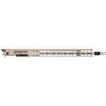 Complete Upper, 6MM ARC, 18" Barrel, 1:7 Twist, Dead Air KeyMo Muzzle Brake, Rifle Length Gas, 17" MLOK Handguard, Radian Raptor-SD Charging Handle, Radian Enhanced Bolt Carrier Group, Cerakote Finish,Flat Dark Earth R0902