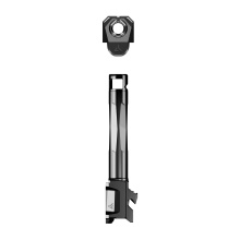 RAMJET Fluted Barrel with AFTERBURNER Muzzle Brake, 9MM, DLC Finish, Black, INTRA-LOK Mounting System, Fits GLOCK 26 Gen 5 R0941