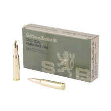 Rifle Ammunition, 7.5x55 Swiss, 174 Grain, Full Metal Jacket, 20 Round Box SB7555A