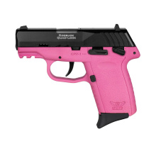 CPX-1 Gen 3, Double Action Only, Semi-automatic, Polymer Frame Pistol, Compact, 9MM, 3.1" Barrel, Matte Finish, Black Slide, Pink Frame, Ambidextrous Safety, 3 Dot Sights, 10 Rounds, 2 Magazine CPX-1CBPKG3
