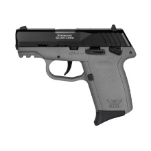 CPX-1 Gen 3, Double Action Only, Semi-automatic, Polymer Frame Pistol, Compact, 9MM, 3.1" Barrel, Matte Finish, Black Slide, Sniper Gray Frame, Ambidextrous Safety, 3 Dot Sights, 10 Rounds, 2 Magazine CPX-1CBSGG3