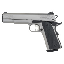 1911 Duty, SS45, Single Action Only, Semi-automatic, Metal Frame Pistol, Full Size, 45ACP, 5" Barrel, Stainless Steel Frame, Stainless Steel Finish, Silver, Rubber Grips, Novak Style 3-Dot Sights, 8 Rounds, 2 Magazines 10100532
