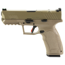PX-9 Gen 3 Duty, Striker Fired, Semi-automatic, Polymer Frame Pistol, Compact, 9MM, 4.11" Barrel, Cerakote Finish, Flat Dark Earth, Trigger Safety, Fiber Optic Front Sight, Optic Ready, 10 Rounds, 2 Magazines, Interchangeable Back Straps and Side Panels,