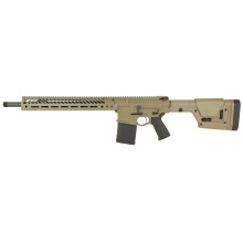 SP10M, Semi-automatic Rifle, AR, 308 Winchester, 16" Bartlein Barrel, 1:11.5 Twist, Threaded 5/8X24, Cerakote Finish, Flat Dark Earth, 15" Free Float M-LOK Handguard, Single Stage Trigger, Magpul MOE Plus Grip, Magpul PRS Lite Stock, Ambidextrous Safety,
