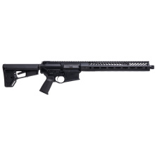 SP10M, Semi-automatic Rifle, AR, 308 Winchester, 18" Bartlein Barrel, 1:11.5 Twist, Threaded 5/8X24, Cerakote Finish, Armor Black, 15" Free Float M-LOK Handguard, Single Stage Trigger, Magpul MOE Plus Grip, Magpul PRS Lite Stock, Ambidextrous Safety, 20