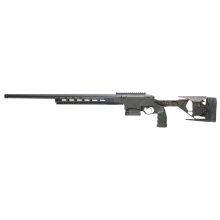 HIT Pro M3, Bolt Action Rifle, 6.5 Creedmoor, 24" Heavy Contour Barrel, Threaded 5/8x24, Adjustable Aluminum Chassis, Folding Stock, Black, AR Style Vertical Grip, 5 Rounds, 1 Magazine 0011710187-F