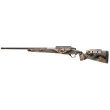 Element Hunter M3, Bolt Action Rifle, 300 Winchester Magnum, 22" Carbon Fiber Barrel, 1:10 Twist, Threaded 5/8X24 with Hunter Muzzle Brake, Anodized Finish, Black, Seekins Precision Havak Hunter Chassis, Woodland Shadow, TriggerTech Trigger, 3rd