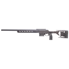 HIT PRO M3, Bolt Action Rifle, 22 Creedmoor, 24" Threaded Barrel, 5/8x24" Thread Pitch, Black Adjustable Aluminum Chassis, Folding Stock, Manual Safety, 3 Rounds, 1 Magazine 11710511F