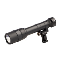 M640T Scout Light, Flashlight, 700 Lumens, Z68 On/Off Tailcap, Anodized Finish, Black, Includes M-LOK Adapter & 18650 Rechargeable Battery M640T-BK-PRO