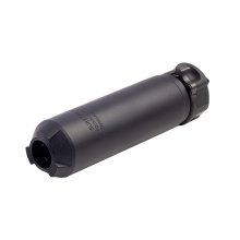 SOCOM RC4 Mini Rifle Suppressor, 223 Remington/5.56 NATO, 3D-Printed Inconel Construction, 14.5oz, 1.5" Diameter, 5.5" Length, Low Back Pressure, End Mount Fast-Attach, Cerakote Finish, Black SOCOM556-MINI4-BK