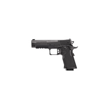 P211 Full-Size, Semi-automatic, Single Action Only, Alloy Frame Pistol, 9MM, 5" Bull Barrel, Nitron Finish, Black, Polymer Grips, Optic Ready with SIG-LOC PRO Footprint, XRAY3 Day/Night Front Sight, Black Fixed Rear Sight, Ambidextrous Safety, 3 Magazine