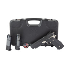 P226, X-Five Nightmare, Semi-automatic, Single Action Only, Metal Frame Pistol, Full Size, 9MM, 5" Barrel, Nitron Finish, Black, XRAY3 Day/Night Sights, G10 Grips, Manual Safety, 10 Rounds, 3 Magazines, Custom Works 226X5-9-NMR-SAO-10