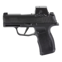 P365X, Striker Fired, Sub-Compact, Polymer Frame Pistol, Subcompact, 9MM, 3.1" Barrel, Matte Finish, Black, XRAY3 Day/Night Sights, Romeo-X SIG-LOC Compact Optic, 12 Rounds, 2 Magazines 365X-9-BXR3-RXSL