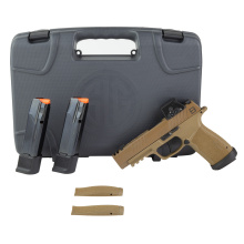 P365XF DH3, Striker Fired, Semi-automatic, Polymer Frame Pistol, 9MM, 3.7" Barrel, Cerakote Finish, Coyote, X-RAY3 Day/Night Sights, Includes Romeo-X SIG-LOC Compact Red Dot Sight, Slide Integrated Expansion Chamber, (2)-21 Round and (1)-17 Round Magazin