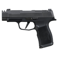 P365XL, Semi-automatic, Striker Fired, Sub-Compact, 380ACP, 3.1" Barrel, Slide Integrated Compensator, Matte Finish, Black, Optics Ready, X-Ray 3 Night Sights, 12 Rounds, 2 Magazines 365XL-380-COMP