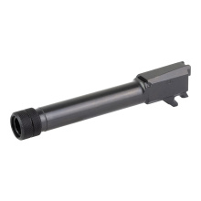Barrel, 9MM, 4.3" Threaded Barrel, 1/2X28 Thread Pitch, Fits Sig P365, Nitride Finish, Black, Loaded Chamber Indicator 8902058
